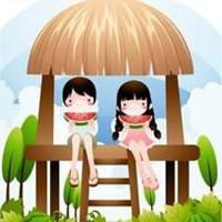 吃瓜头像卡通多人  第3张